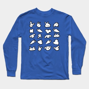 Rabbit Pattern Long Sleeve T-Shirt